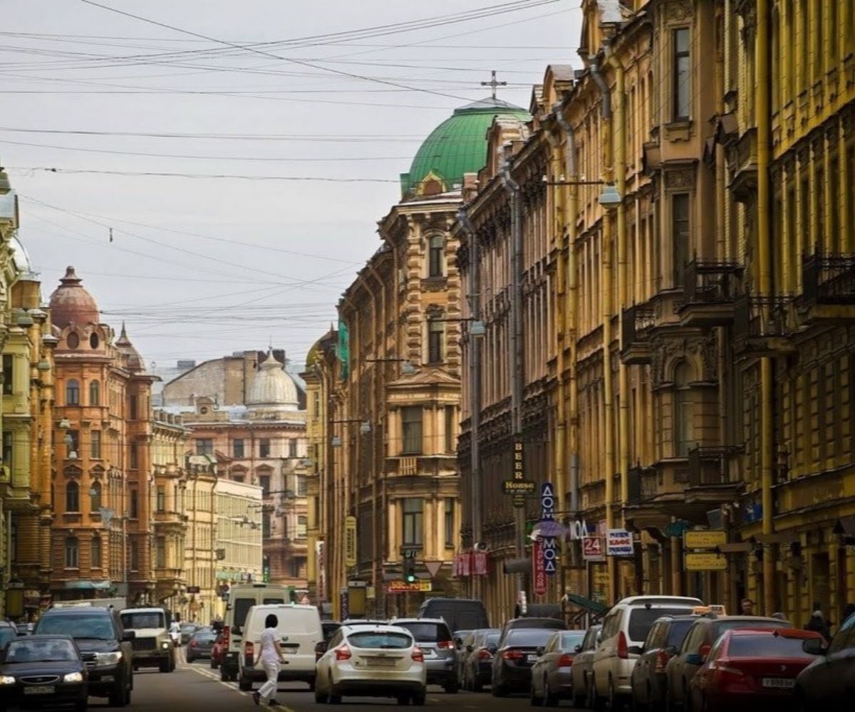 красивые улицы санкт петербурга для