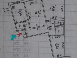 3-комн., 69.3 м², 4/9 этаж