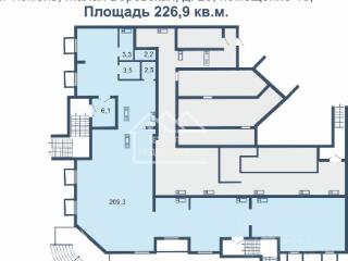 Торговое помещение, 226.9 м², 1/9 этаж