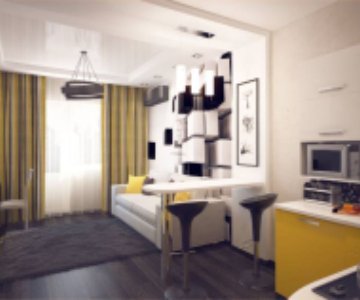 Интерьер вашей мечты: стильный и уютный дизайн квартиры-студии